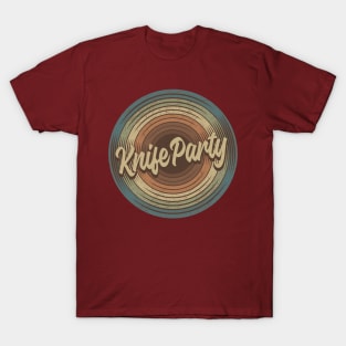 Knife Party Vintage Vinyl T-Shirt